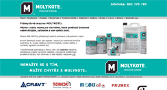 Desktop Screenshot of molykote.cz
